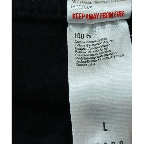 US Embassy Madrid Defense Attaché Office Men’s Large Black T-Shirt Double Sided - Picture 6 of 6